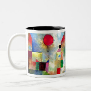 Taza Bicolor Globo del rojo de Paul Klee