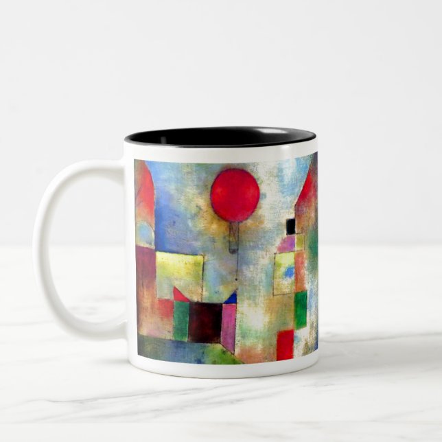 Taza Bicolor Globo del rojo de Paul Klee (Izquierda)