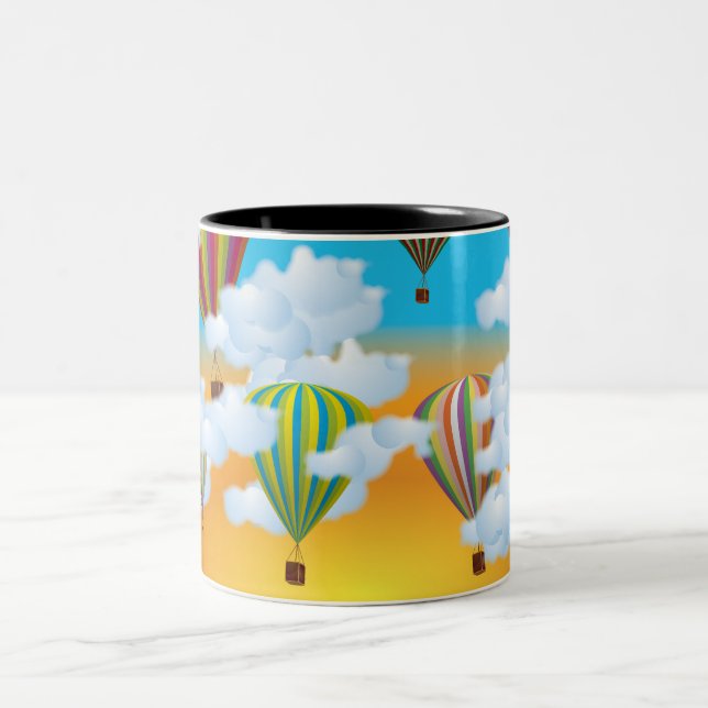 Taza Bicolor Globos (Centro)
