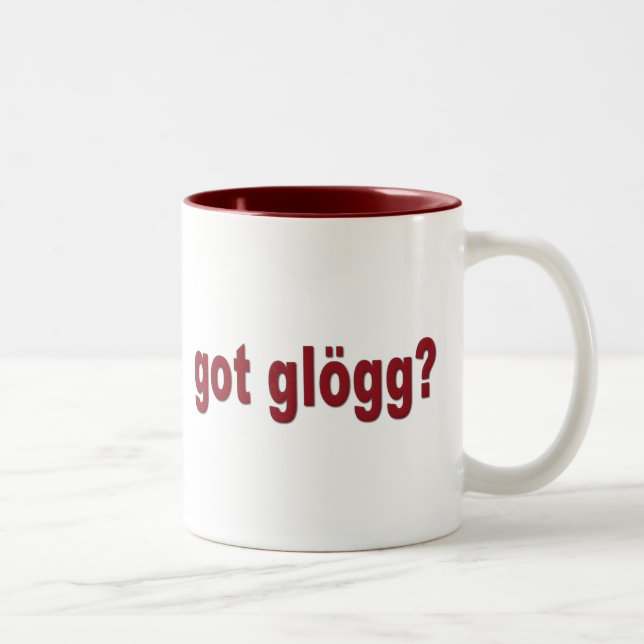 Taza Bicolor ¿glogg conseguido? Escandinavo divertido (Derecha)