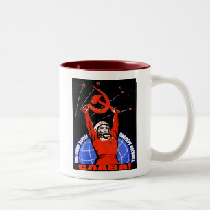 Taza Bicolor Gloria del espacio