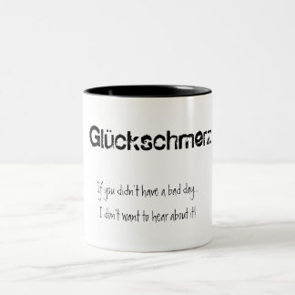 Taza Bicolor Glückschmerz