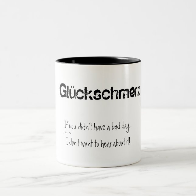 Taza Bicolor Glückschmerz (Centro)