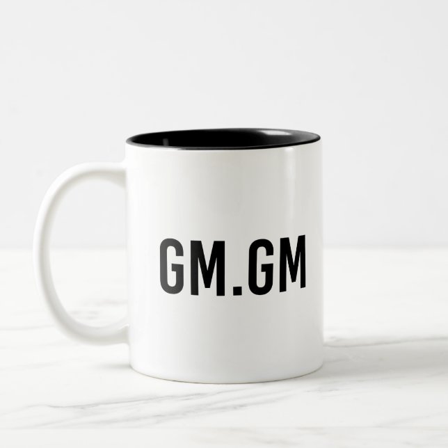 Taza Bicolor GM GM - NFT Black (Izquierda)