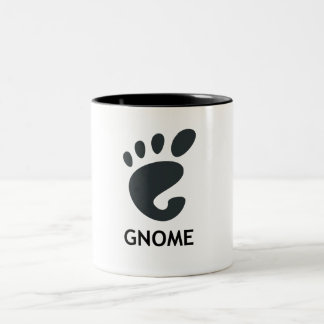 Taza Bicolor GNOME Linux -1 Mug