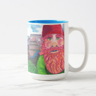 Taza Bicolor Gnome Selfie