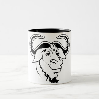 Taza Bicolor GNU Mug