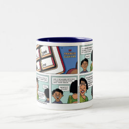 Taza Bicolor ¡Go consigue un libro!
