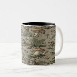 Taza Bicolor Goblincore Forest Mug