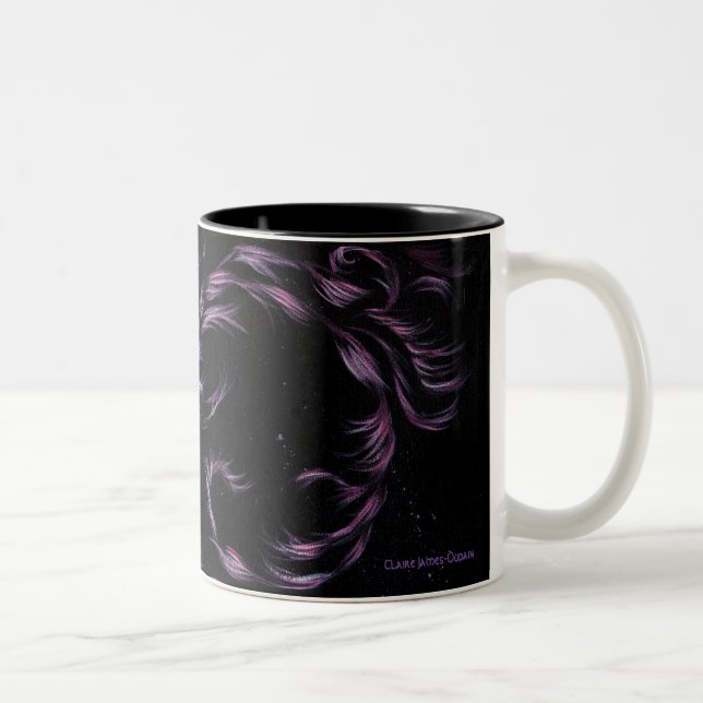 Taza Bicolor God is a Woman in Love detail (Derecha)