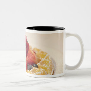 Taza Bicolor Gofre de fruta fresca