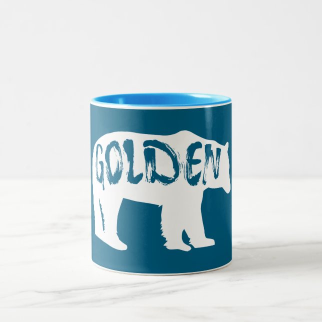 Taza Bicolor Golden Colorado Bear (Centro)