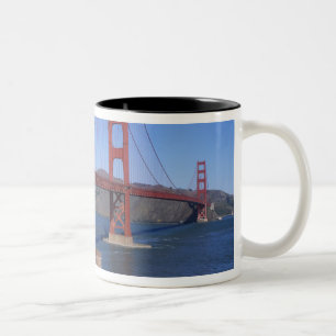 Taza Bicolor Golden Gate Bridge, San Francisco, California, 8
