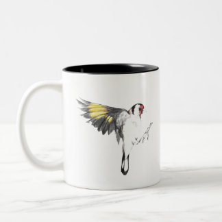 Taza Bicolor Goldfinch