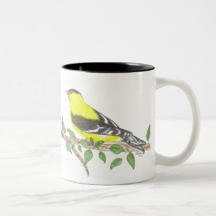 Taza Bicolor Goldfinch Two-Tone Mug