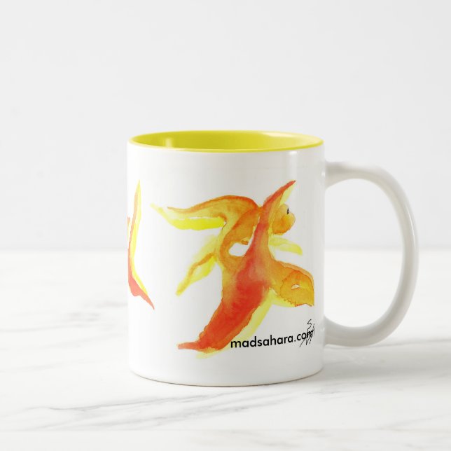 Taza Bicolor Goldfishies (Derecha)