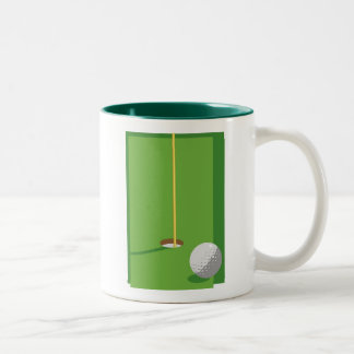 Taza Bicolor Golf