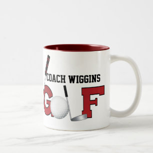 Taza Bicolor Golf Mug by SRF
