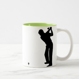 Taza Bicolor Golf verde fresco