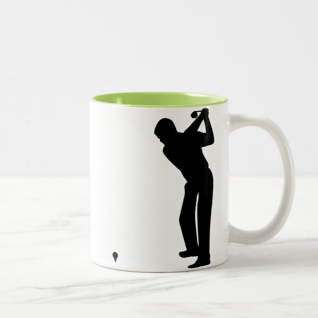 Taza Bicolor Golf verde fresco (Derecha)