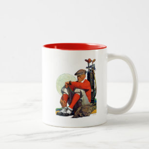 Taza Bicolor Golfer siguió esperando