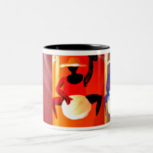 Taza Bicolor Golpe del tambor