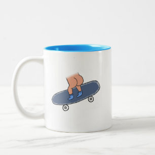 Taza Bicolor Golpear la cubierta