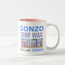 GONZO SURF WAX III mug
