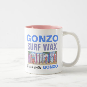 Taza Bicolor GONZO SURF WAX III mug