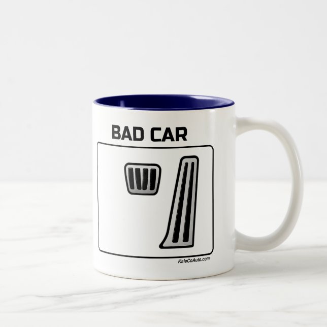 Taza Bicolor Good Car Bad Car (Derecha)