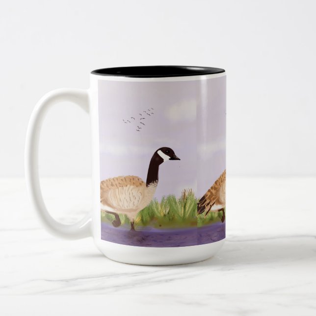 Taza Bicolor Goose Mug canadiense (Izquierda)