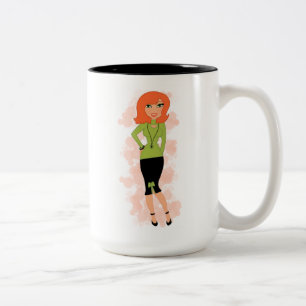 Taza Bicolor Gorgeous Redhead 15 oz dos tonos Mug