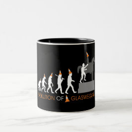 Taza Bicolor Gorra del Cono de Tráfico de Glasgow en Wellington