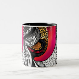 Taza Bicolor Gorras fuera