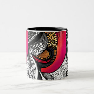 Taza Bicolor Gorras fuera