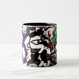 Taza Bicolor Gota de invierno masculina