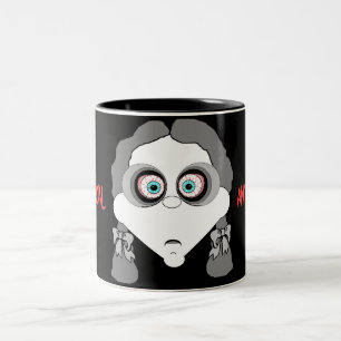 Taza Bicolor Gótico Chica Mug
