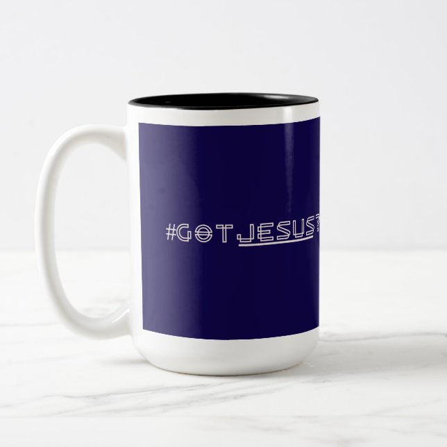 TAZA BICOLOR #GOTJESUS (Izquierda)
