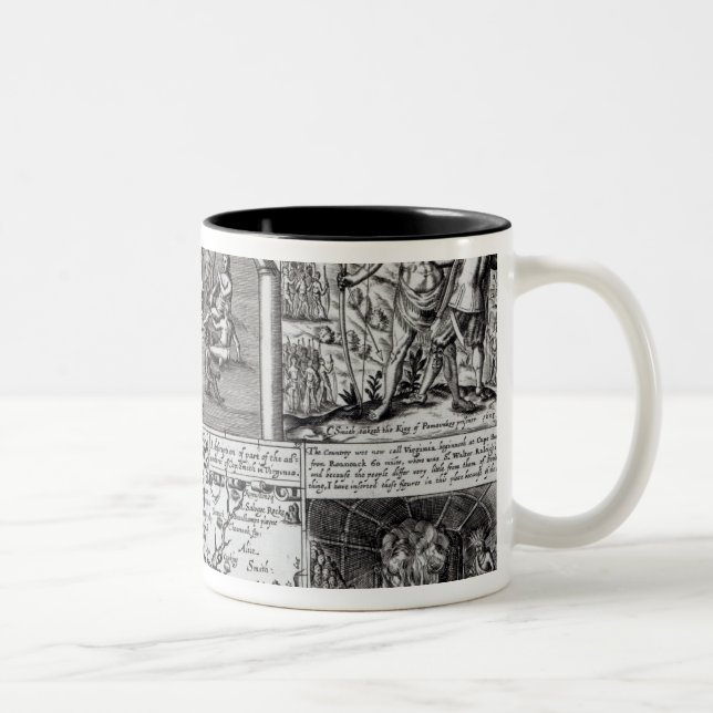 Taza Bicolor Grabado por Roberto Vaughan (Derecha)