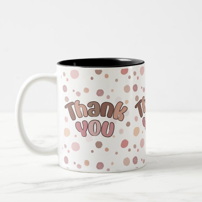Taza Bicolor Gracias (Izquierda)