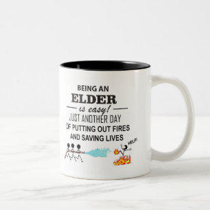 Taza Bicolor Gracias Ancianos