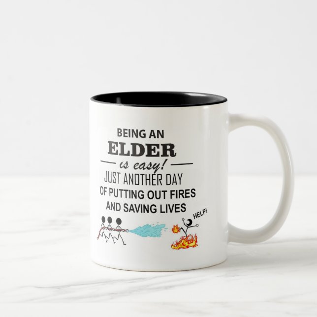 Taza Bicolor Gracias Ancianos (Derecha)
