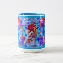 Taza Bicolor Gracias Coffee Mug