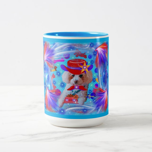 Taza Bicolor Gracias Coffee Mug (Centro)