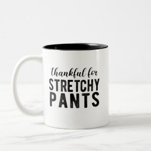 Taza Bicolor Gracias por Stretchy Pants Coffee Mug