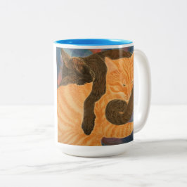 Taza Bicolor Gracias por todo, mamá