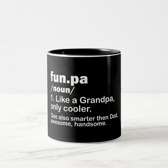 Taza Bicolor Graciosa definición de funpa/abuelo (Centro)