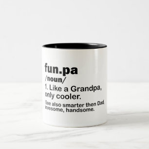 Taza Bicolor Graciosa definición Funpa/Abuelo Café de dos tonos