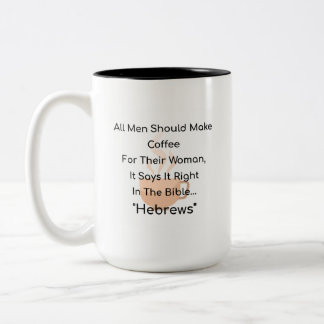 Taza Bicolor Gracioso café cristiano Mug