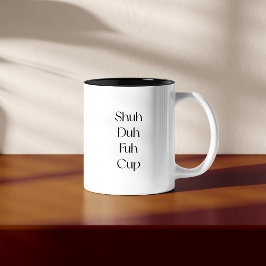 Taza Bicolor Gracioso café moderno de dos tonos